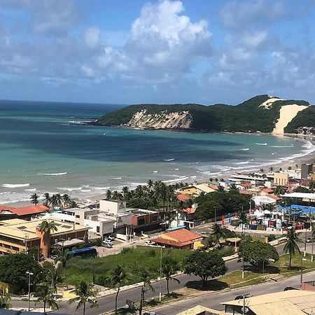 Flat Com 2 Quartos E Vista Mar Da Praia De Pontanegra-Wifi 300 Mb-Garagem-Familia-Criancas-Piscina-Pet Friendly 纳塔耳 外观 照片