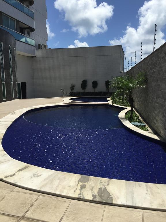 Flat Com 2 Quartos E Vista Mar Da Praia De Pontanegra-Wifi 300 Mb-Garagem-Familia-Criancas-Piscina-Pet Friendly 纳塔耳 客房 照片
